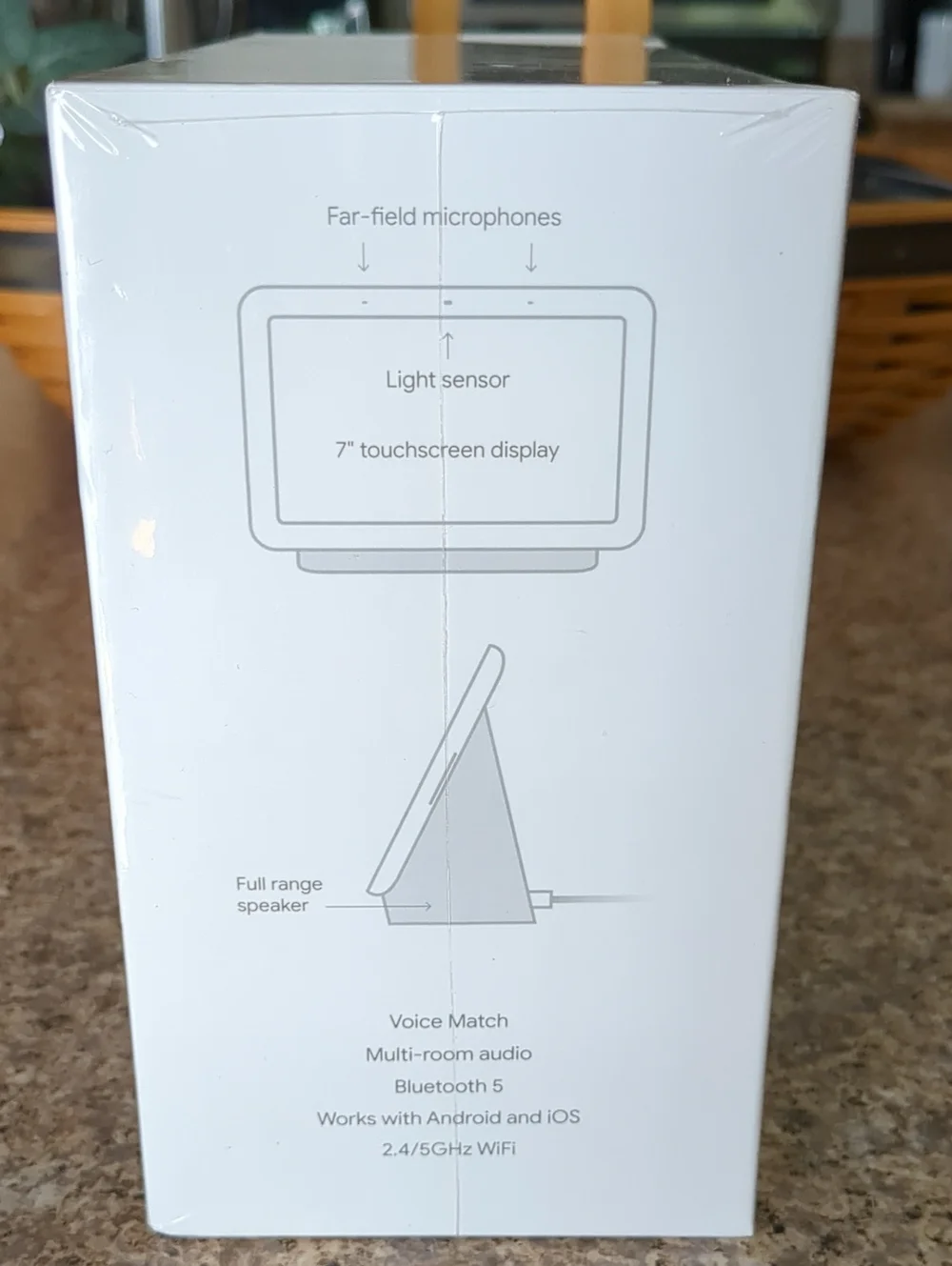 NIB Google Home Hub Smart Display 1st Gen Factory Sealed Model GA00515-US